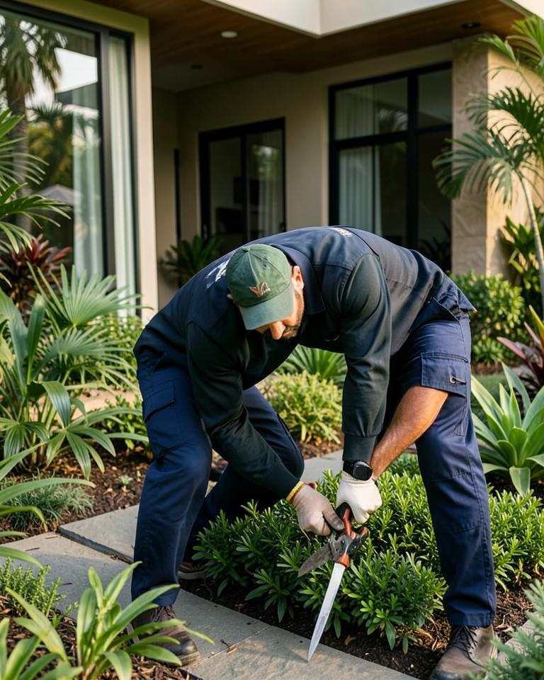 Profesional del sector de jardinería